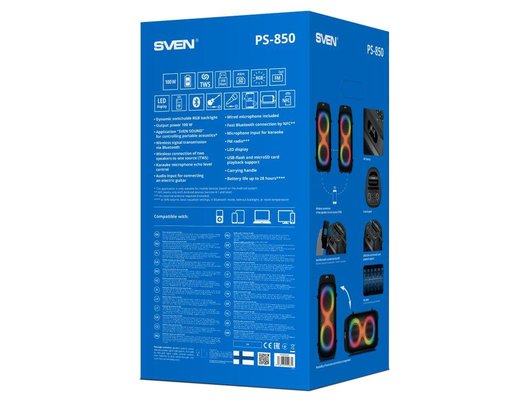 Музыкальный центр SVEN PS-850